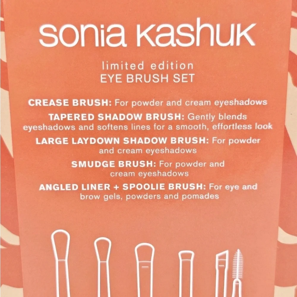 Sonia Kashuk Copper Makeup Brush Set